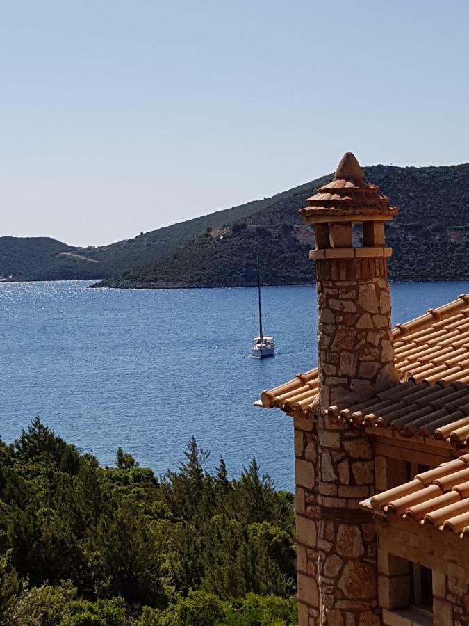 Two-Storey Mansion At The Sea Arkadiko Chorio Exterior foto